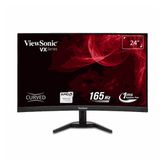Màn hình ViewSonic VX2468-PC-MHD cong gaming 24 inch, VA, 165Hz, 1ms, AMD FreeSync™ Premium