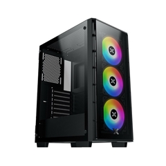 Vỏ case Xigmatek Elite One 3F ( Mid Tower / Màu Đen)