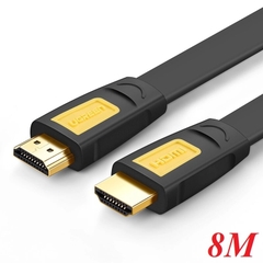 Cáp HDMI 8M sợi dẹt hỗ trợ 4Kx2K chính hãng Ugreen 11182 cao cấp