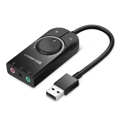 Cáp USB Sound 3.5mm Loa & Mic Có Volume control UGREEN 40964