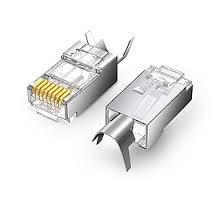 Đầu bấm mạng RJ45 Cat6 Ugreen 80827 50 cái bọc kim loại