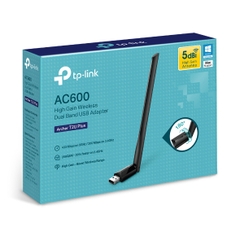 Bộ Chuyển Đổi USB Wi-Fi Băng Tần Kép  AC600 TP-LINK Archer T2U Plus