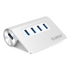 Bộ chia USB Hub 4 cổng USB 3.0, Bạc, ORICO M3H4-SV