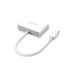 Cổng chuyển USB type C to HDMI/VGA hỗ trợ full HD 3D 4Kx2K chính hãng Ugreen 30843