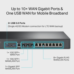 Bộ định tuyến TP-LINK ER8411 VPN Omada với Cổng 10G