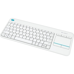 Bộ Keyboard + Mouse Pad Logitech Wireless K400 Plus trắng