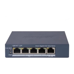 Switch mạng 4 cổng PoE HIKVISION DS-3E1106P-EI/M