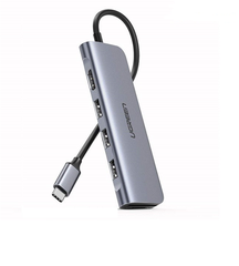 Cáp USB Type C to HDMI, USB 3.0, đọc thẻ SD/TF cao cấp Ugreen 70410