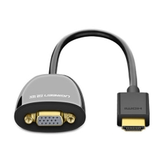Cổng chuyển đổi HDMI to VGA Audio hỗ trợ nguồn phụ Adapter ( Đen ) Ugreen 40253