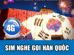 Sim và eSIM 4G Hàn Quốc 20GB/8 Ngày- Nhận Tại Việt Nam
