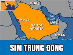 Sim và eSIM du lịch Trung Đông tại Việt Nam - Nhận Tại Việt Nam