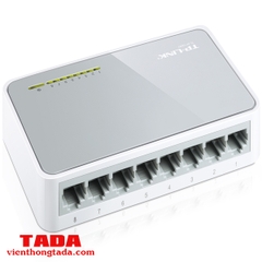 Bộ Chia Tín Hiệu Để Bàn 8 Cổng 10/100Mbps TP-Link TL-SF1008D - Hàng Chính Hãng