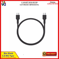 CÁP SẠC C TO C AUKEY CB-CD19 NYLON ARAMID FIBER PD CABLE 2M- HÀNG CHÍNH HÃNG - BẢO HÀNH 18 THÁNG