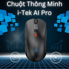 Chuột Thông Minh I-TEK AI Pro: Đánh văn bản bằng giọng nói, Phiên dịch hình ảnh, văn bản - Hàng chính hãng- Bảo hành 12 tháng