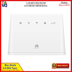 Thiết Bị Phát Wifi Huawei B311-221 Bản Quốc Tế - Tốc Độ 4G 150Mbps Hỗ Trợ 32 Users Cùng 1 Lúc - Hàng Nhập Khẩu