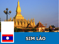 Sim và eSIM 3G/4G du lịch Lào - Nhận Tại Việt Nam