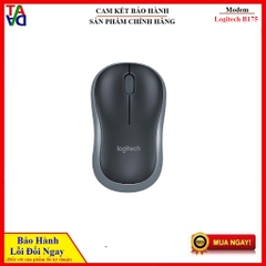 Chuột không dây Logitech B175 Optical Wireless Black - Hàng chính hãng - Bảo hành 36 tháng 1 đổi 1