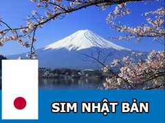 Sim và eSIM 3G/4G Du Lịch Nhật Bản - Nhận Ngay Tại Việt Nam