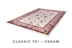 Thảm trang trí cổ điển Classic 701 - Cream