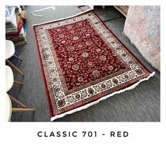 Thảm trang trí cổ điển Classic 701 - Red