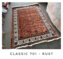 Thảm trang trí cổ điển Classic 701 - Rust