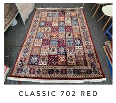 Thảm trang trí cổ điển Classic 702 - Red