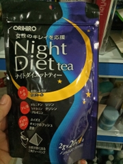 TRÀ GIẢM CÂN ORIHIRO NIGHT DIET TEA 20+4 GÓI- NHẬT