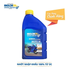 Nhớt xe moto Anglomoil, Moto SS 20W50 800ml ( bán tổng hợp cao cấp)