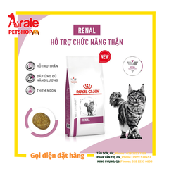 ROYAL CANIN RENAL - HỖ TRỢ TRỊ BỆNH THẬN CHO MÈO