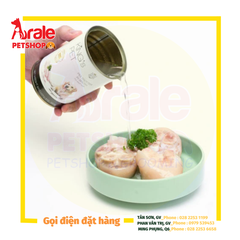 PATE LON KINGS PET HỖN HỢP - VỊ GIÒ HEO (Giò Heo Hầm Nước Dùng) - 380G lon