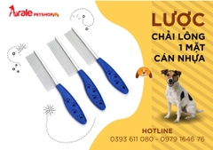 LƯỢC CHẢI LÔNG 1 MẶT CÁN NHỰA