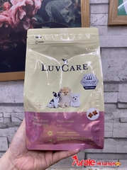 THỨC ĂN HẠT LUVCARE DƯỠNG LÔNG CHO CHÓ CON GIỐNG NHỎ