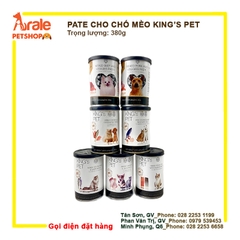 PATE LON KING'S PET CHO CHÓ MÈO - LON 380G