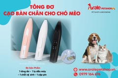 TÔNG ĐƠ CẠO BÀN CHÂN CHO CHÓ MÈO