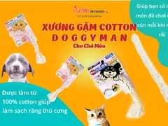 QUE COTTON DOGGYMAN CHO CHÓ MÈO