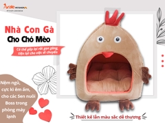 NHÀ CON GÀ CHO CHÓ MÈO