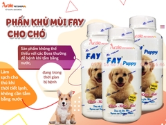 PHẤN KHỬ MÙI FAY CHO CHÓ