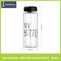 Bình Thủy Tinh My Bottle 500ml