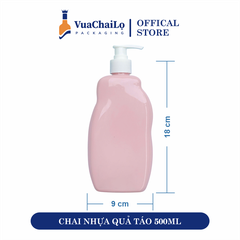 Chai Nhựa Quả Táo 500ML