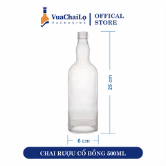 Chai Rượu Cổ Bồng 500ML