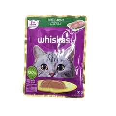 Pate Cho Mèo Whiskas Dạng Gói 80G