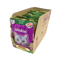 Pate Cho Mèo Whiskas Dạng Gói 80G