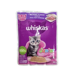 Pate Cho Mèo Whiskas Dạng Gói 80G
