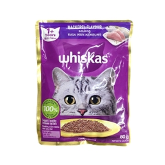 Pate Cho Mèo Whiskas Dạng Gói 80G