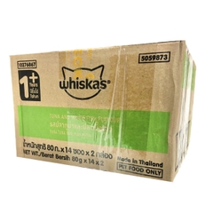 Pate Cho Mèo Whiskas Dạng Gói 80G