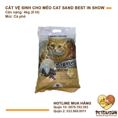 Cát Vệ Sinh Cho Mèo Cat Sand Best Show 8L