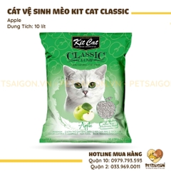 Cát Vệ Sinh Cho Mèo KitCat Clumping Vón Cục Gói 10L