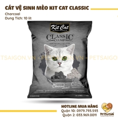 Cát Vệ Sinh Cho Mèo KitCat Clumping Vón Cục Gói 10L