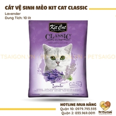 Cát Vệ Sinh Cho Mèo KitCat Clumping Vón Cục Gói 10L