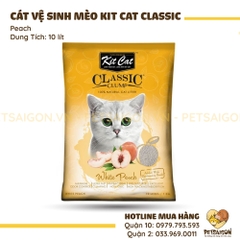 Cát Vệ Sinh Cho Mèo KitCat Clumping Vón Cục Gói 10L